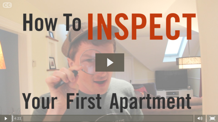 How To Inspect Your First Apartment - Screengrab